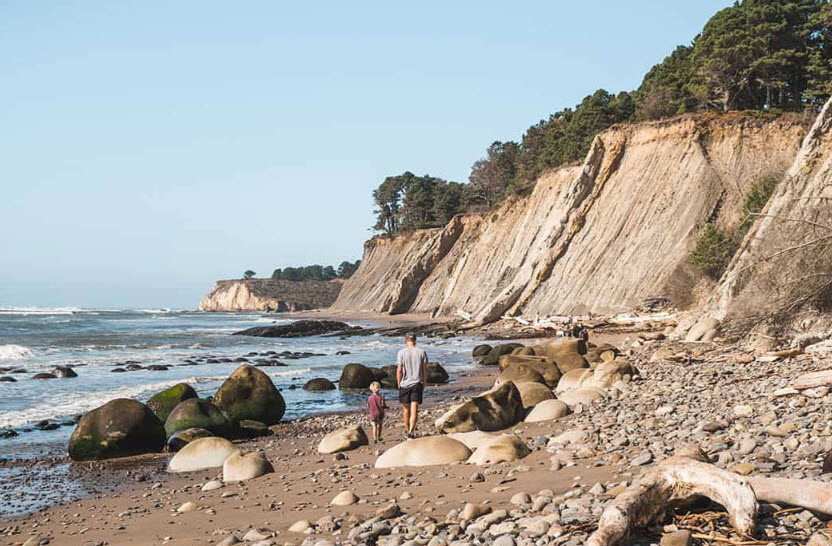 Schooner Gulch State Beach, California, USA